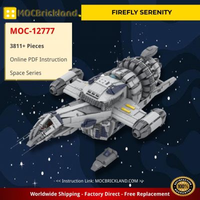 FIREFLY SERENITY Space MOC-12777 by Polyprojects WITH 3811 PIECES