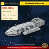 Battlestar Galactica Star Wars MOC-C5835 WITH 2164 PIECES