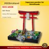 Japanese garden for Brickheadz Creator MOC-64508 by cdn WITH 346 PIECES