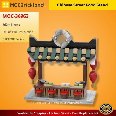 Chinese Street Food Stand CREATOR MOC-36963 by Gabizon with 262 pieces