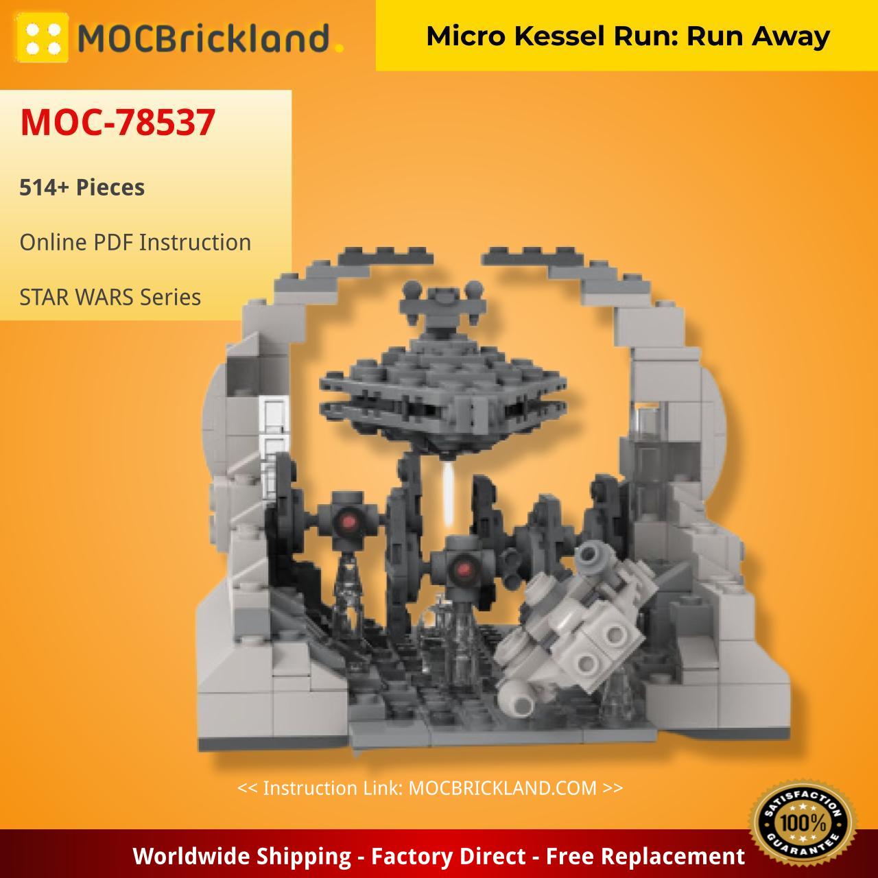 Micro Kessel Run: Run Away STAR WARS MOC-78537 by Jellco with 514 pieces