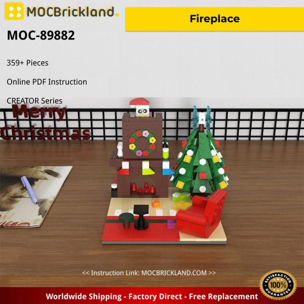 Fireplace CREATOR MOC-89882 with 359 pieces
