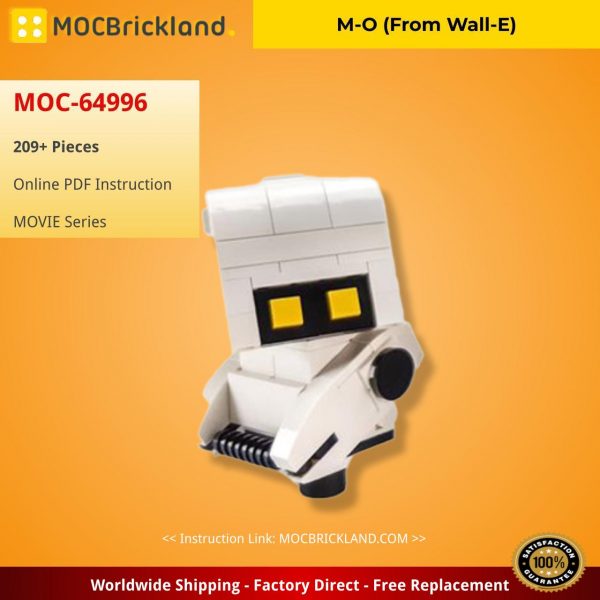 M-O (From Wall-E) MOVIE MOC-64996 with 209 pieces