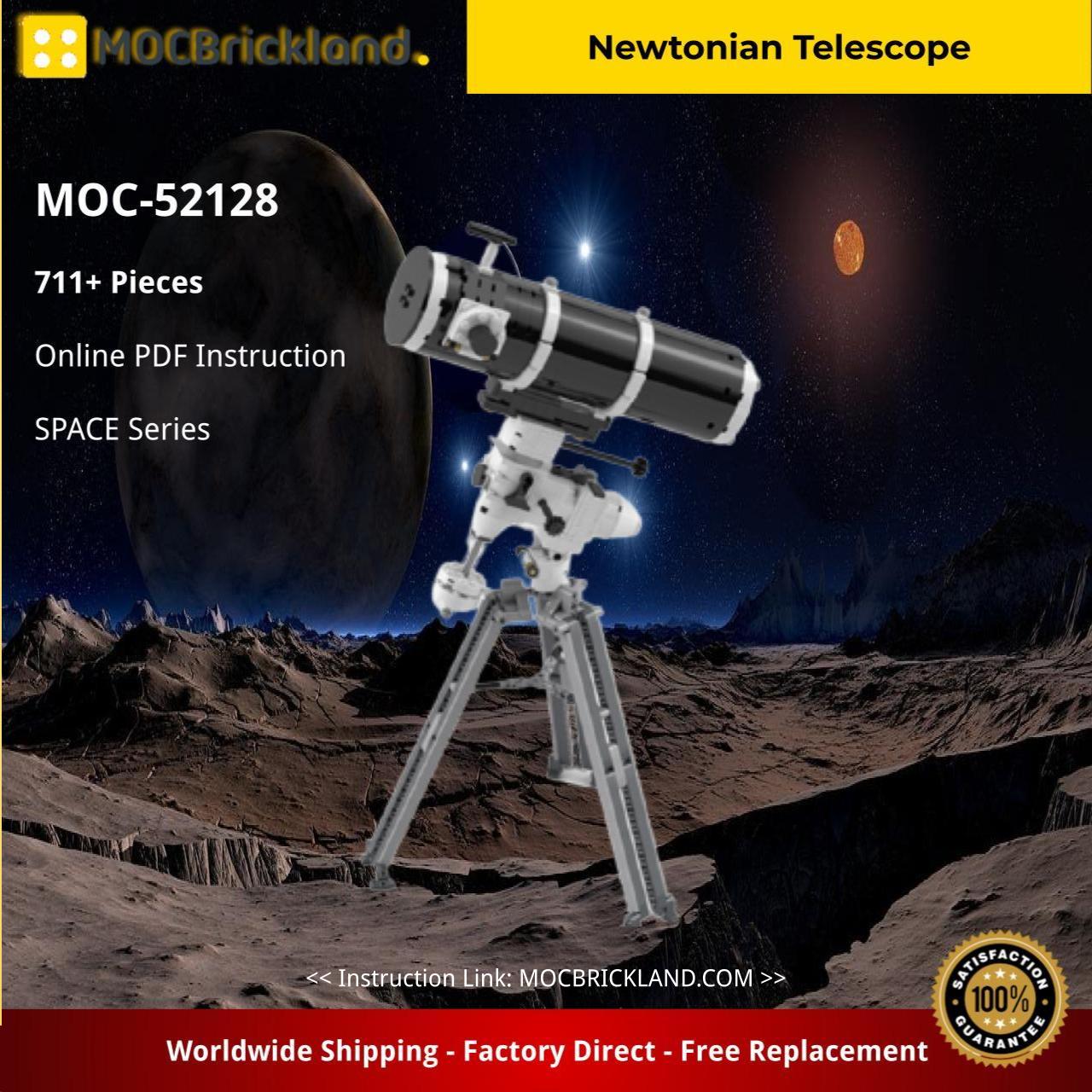 Newtonian Telescope SPACE MOC-52128 by Guiguizmo WITH 711 PIECES