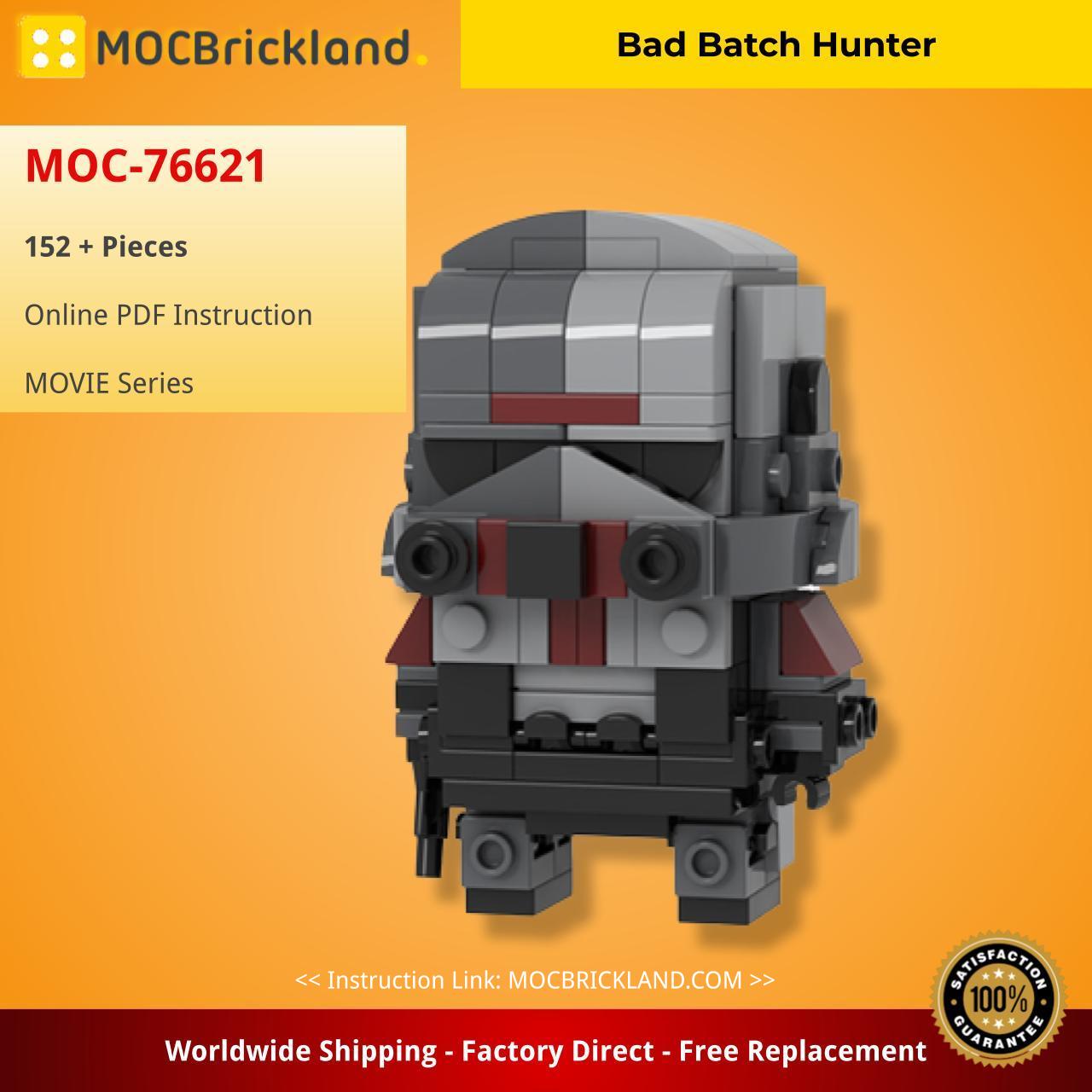 Bad Batch Hunter MOVIE MOC-76621 by Leonimocs with 152 pieces