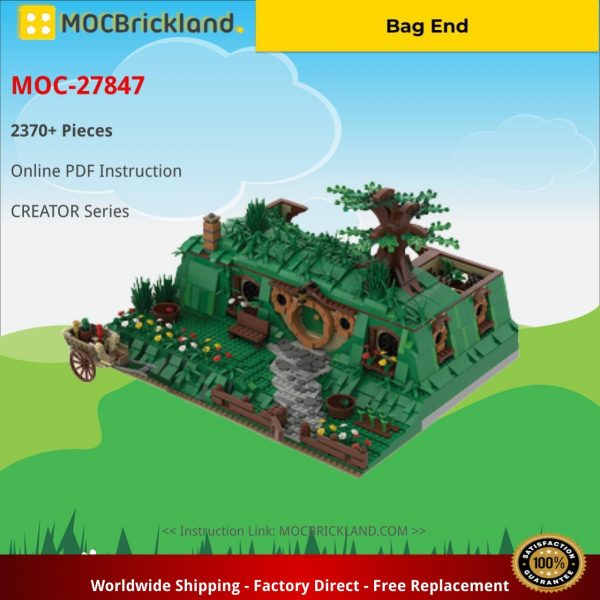Bag End CREATOR MOC-27847 by LegoMocLoc with 2370 pieces