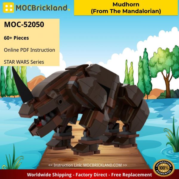 Mudhorn (From The Mandalorian) STAR WARS MOC-52050 by Thomin with 60 pieces