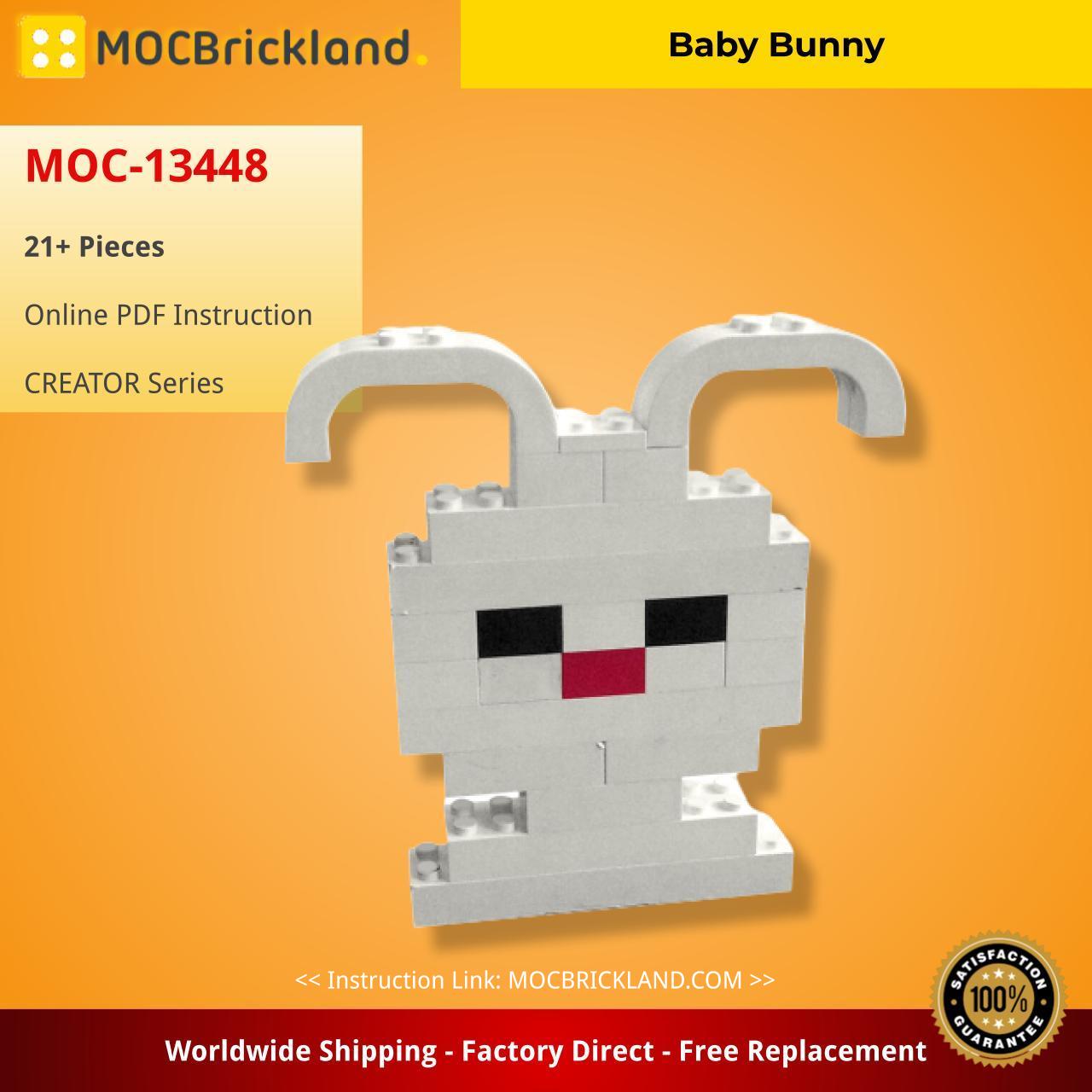 Baby Bunny CREATOR MOC-13448 with 21 pieces