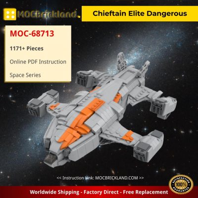 Chieftain Elite Dangerous Space MOC-68713 by TheRealBeef1213 with 1171 pieces