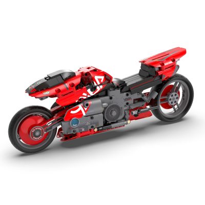 Kusanaru CT-3X Motorcycle Technic CaDa C64001 with 451 pieces