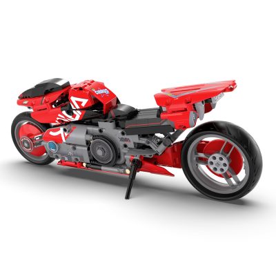 Kusanaru CT-3X Motorcycle Technic CaDa C64001 with 451 pieces