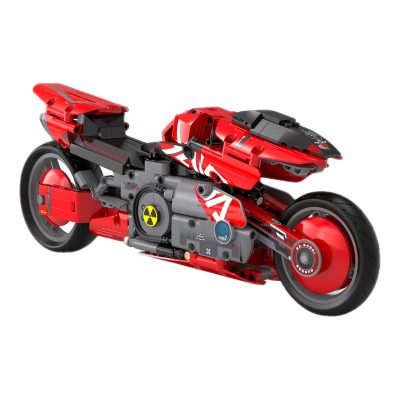 Kusanaru CT-3X Motorcycle Technic CaDa C64001 with 451 pieces