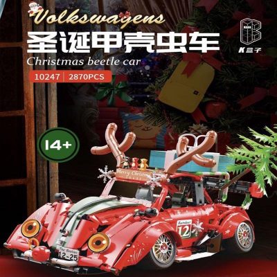 Christmas Beetle Volkswagen TECHNICIAN K Box 10247 with 2870 pieces