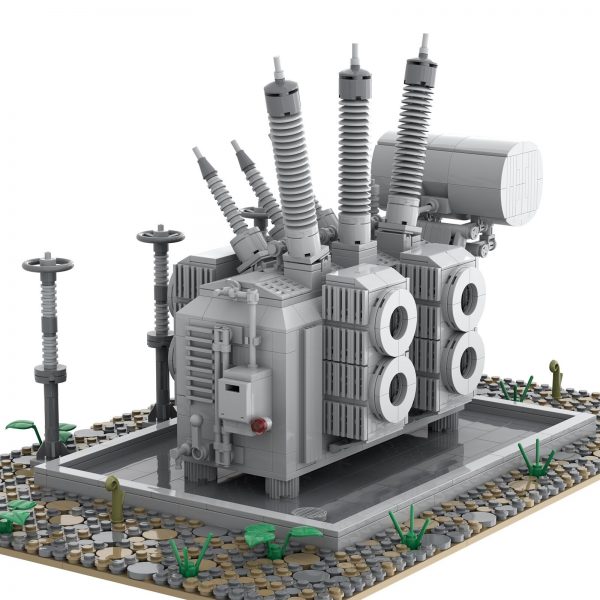High Voltage Transformer TECHNICIAN MOC-66271 by PeppePell WITH 1880 PIECES