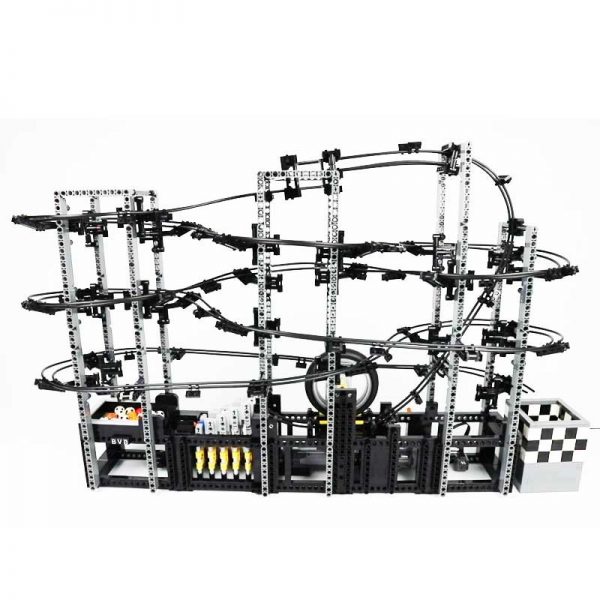 Ball Shooter Marble Run GBC TECHNICIAN MOC-24238 by BrickPolis WITH 2363 PIECES