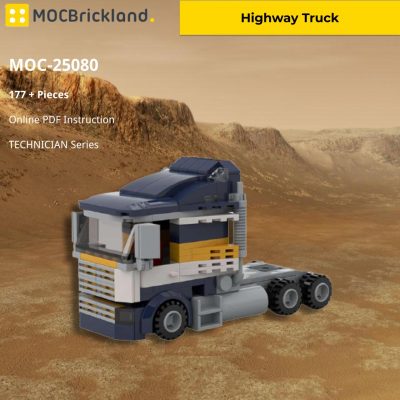 Highway Truck TECHNICIAN MOC-25080 WITH 177 PIECES