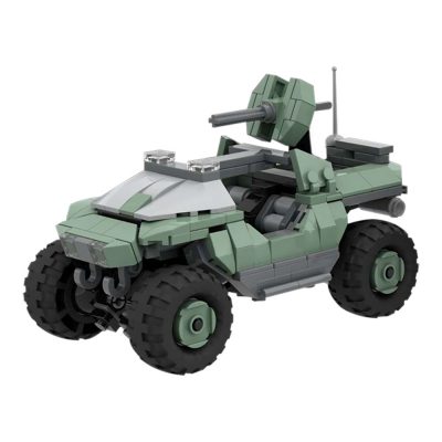 Halo Warthog MILITARY MOC-32633 WITH 350 PIECES