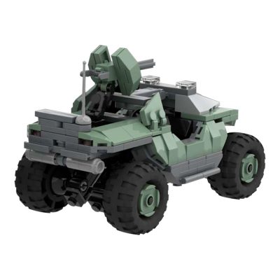 Halo Warthog MILITARY MOC-32633 WITH 350 PIECES