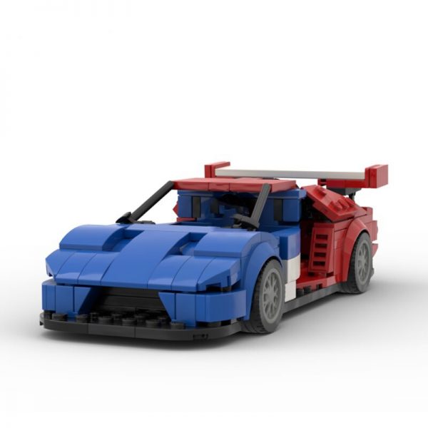 2016 Ford GT TECHNICIAN MOC-33196 by legotuner33 WITH 306 PIECES