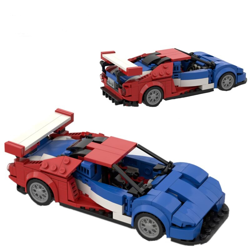 2016 Ford GT TECHNICIAN MOC-33196 by legotuner33 WITH 306 PIECES