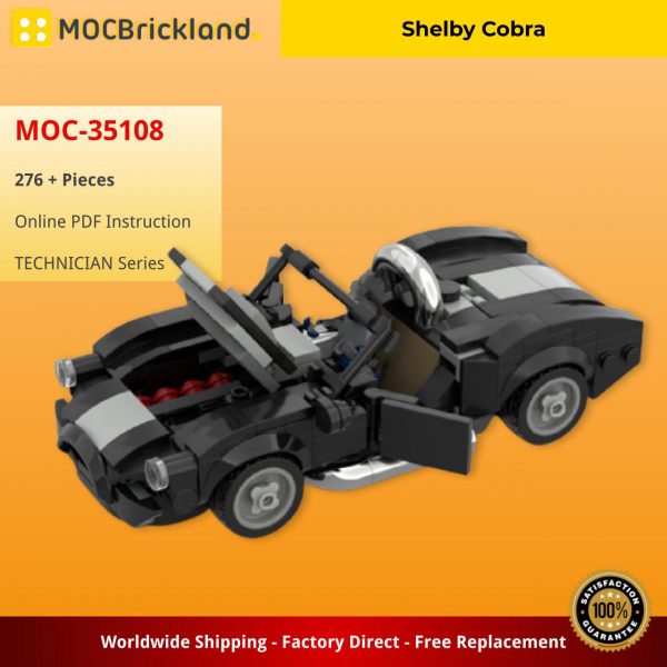 Shelby Cobra TECHNICIAN MOC-35108 by legotuner33 WITH 276 PIECES