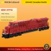 ES44AC Canadian Pacific TECHNICIAN MOC-37716 by Barduck WITH 1763 PIECES