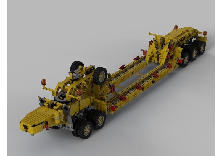 Oshkosh M911 and Low Boy TECHNICIAN MOC-40026-41089 WITH 4218 PIECES
