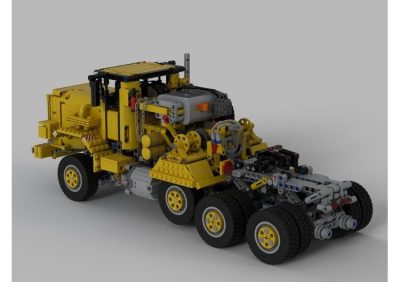 Oshkosh M911 and Low Boy TECHNICIAN MOC-40026-41089 WITH 4218 pieces