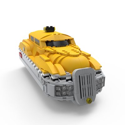 Korben’s Taxi TECHNICIAN MOC-41631 by Scoobyskull WITH 997 PIECES