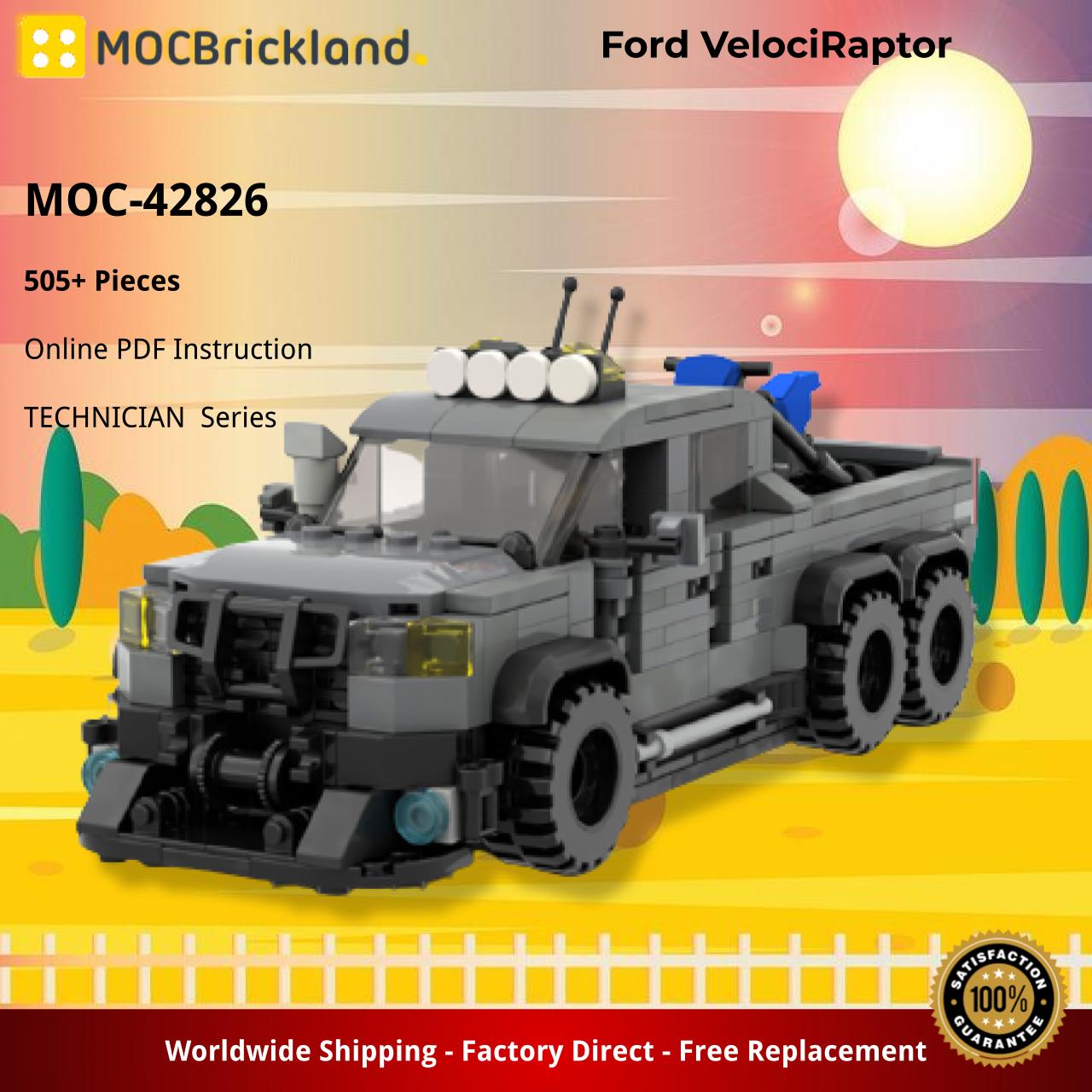 Ford VelociRaptor TECHNICIAN MOC-42826 by legotuner33 with 505 pieces