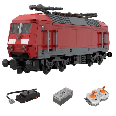 DB BR 120 – Electric Locomotive TECHNICIAN MOC-44321 by brickdesigned_germany WITH 706 PIECES