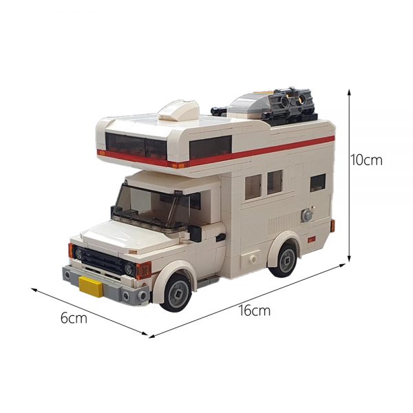 Ford Transit MK2 Camper TECHNICIAN MOC-49047 by Maxra WITH 514 PIECES