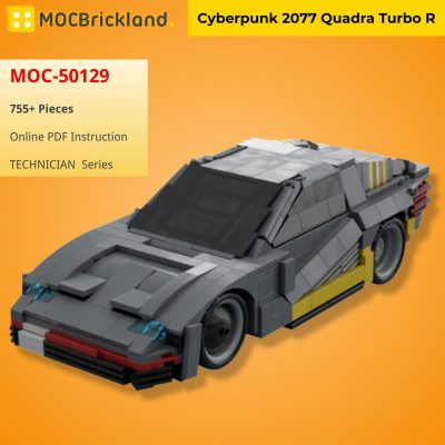Cyberpunk 2077 Quadra Turbo R TECHNICIAN MOC-50129 WITH 2077 PIECES