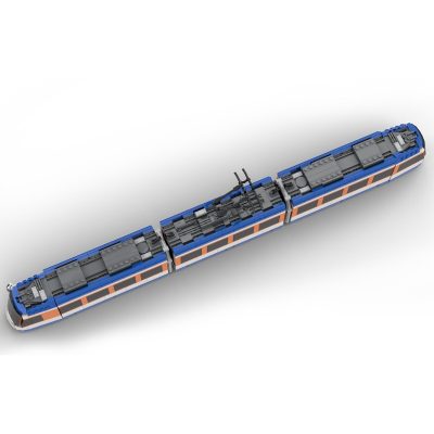 Tram ST 14-2 TECHNICIAN MOC-56766 by Germanrailwaybuilder WITH 1582 PIECES