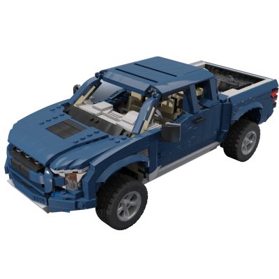 3in1 10265 Alternative Ford F150 Raptor TECHNICIAN MOC-57513 by Firas_Legocars with 1258 pieces