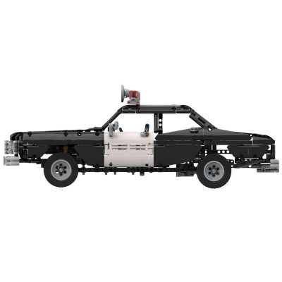 Classic Police Car TECHNICIAN MOC-63403 by Paave WITH 1483 PIECES