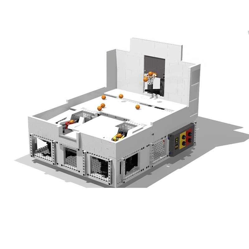 Akiyuki Basket Shooter 2 Shooter GBC Technician MOC-64119 by 9vsystem with 1742 pieces Akiyuki Basket Shooter 2 Shooter GBC Technician MOC-64119 by 9vsystem with 1742 pieces