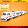 DB ICE 1 – German High-Speed Train TECHNICIAN MOC-64784 by brickdesigned_germany WITH 2736 PIECES
