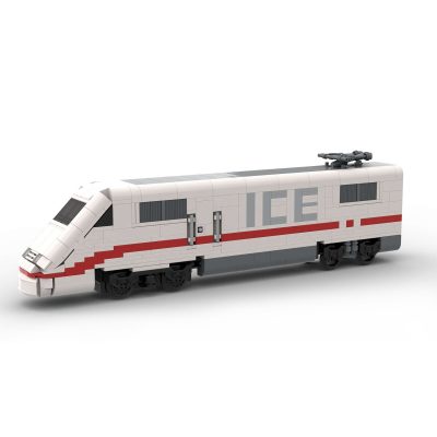 DB ICE 1 – German High-Speed Train TECHNICIAN MOC-64784 by brickdesigned_germany WITH 2736 PIECES