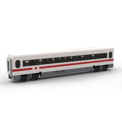 DB ICE 1 – German High-Speed Train TECHNICIAN MOC-64784 by brickdesigned_germany WITH 2736 PIECES