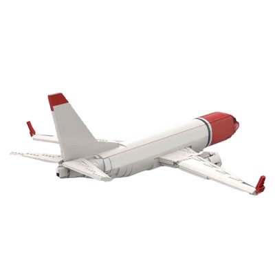 Norwegian 737-800 TECHNICIAN MOC-65055 by Syr1Ncs WITH 2236 PIECES