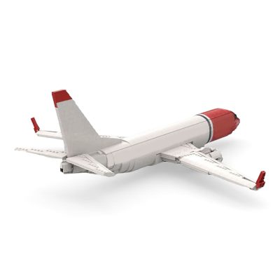 Norwegian 737-800 TECHNICIAN MOC-65055 by Syr1Ncs WITH 2236 PIECES