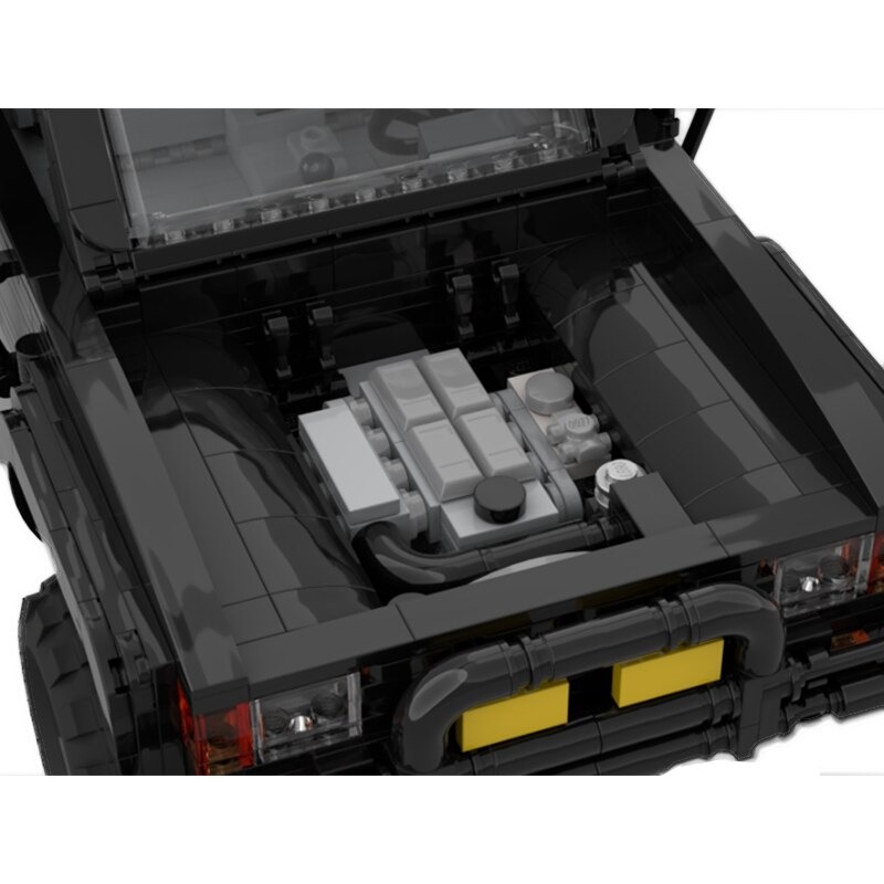 Marty’s Pickup Truck Technician MOC-66079 with 1555 pieces Marty’s Pickup Truck Technician MOC-66079 with 1555 pieces