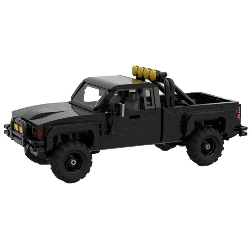 Marty’s Pickup Truck Technician MOC-66079 with 1555 pieces Marty’s Pickup Truck Technician MOC-66079 with 1555 pieces