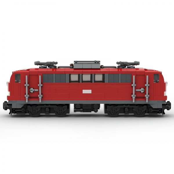 DB BR 111 Electric Locomotive TECHNICIAN MOC-66424 by brickdesigned_germany WITH 630 PIECES