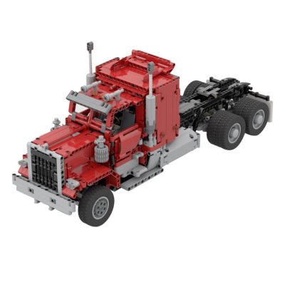 Peterbilt Truck Camion Technic Moc 24330 Modelo 379 bloque de construcción ladrillos 2019 