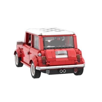Mini Cooper Rally MOD Technician MOC-78551 with 1198 pieces