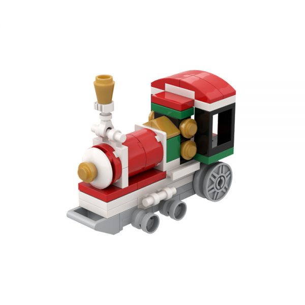 Christmas Train TECHNICIAN MOC-78852 by wycreation with 58 pieces