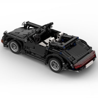 Porsche 964/911 Cabriolet TECHNICIAN MOC-8013 by Paave WITH 629 PIECES