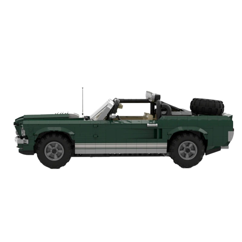 Ford Mustang Off-road Technician MOC-89754 with 1856 pieces Ford Mustang Off-road Technician MOC-89754 with 1856 pieces